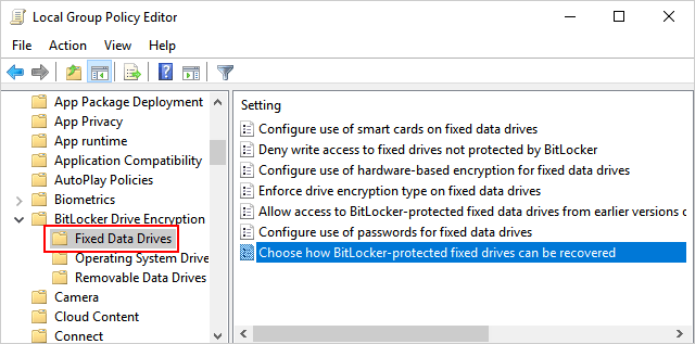 修复：BitLocker恢复密钥无法保存错误