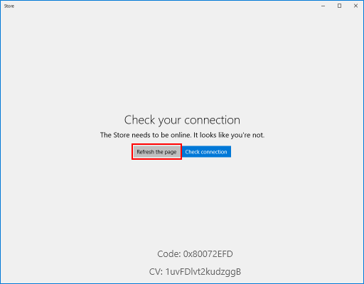 修复：Windows应用商店停止工作问题