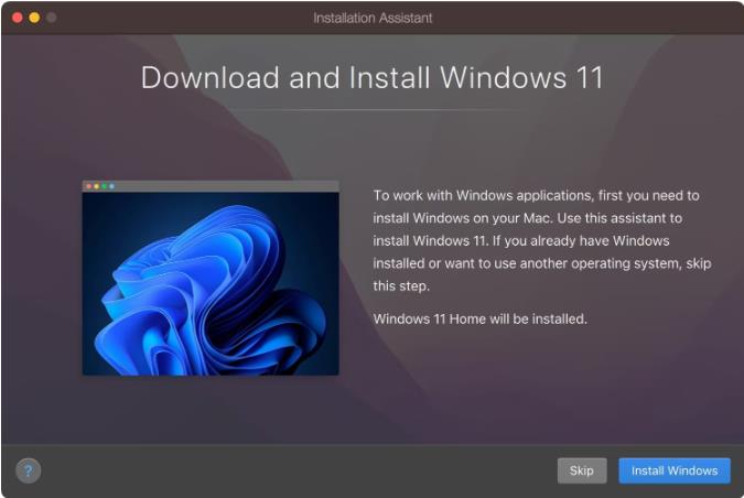 如何在苹果Mac上安装和运行Windows11