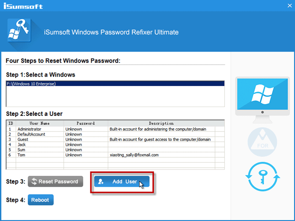 无法在Windows10上的电脑设置中添加新用户