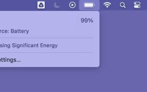 苹果mac电脑如何查看哪个应用最耗电