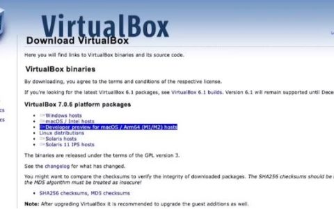 如何在Apple Silicon Mac上安装VirtualBox