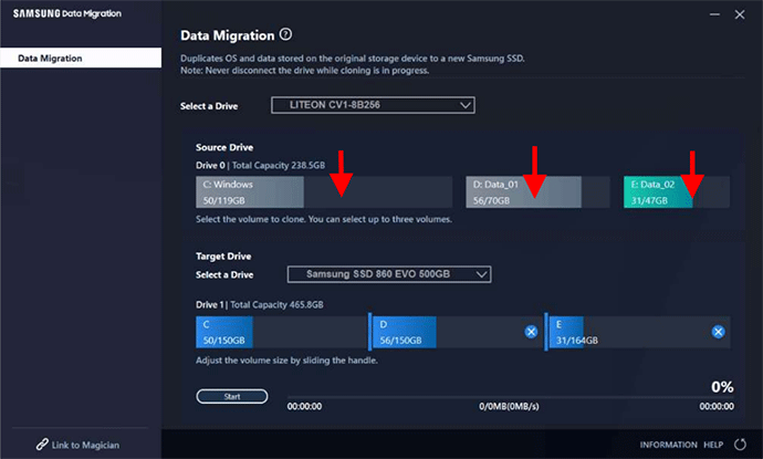 在Win10中将HDD克隆到Samsung 860 Evo SSD的2种方法