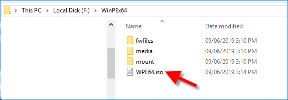 将 winpe iso 刻录到 USB