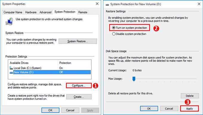 系统还原可以恢复Windows10上已删除的文件吗？