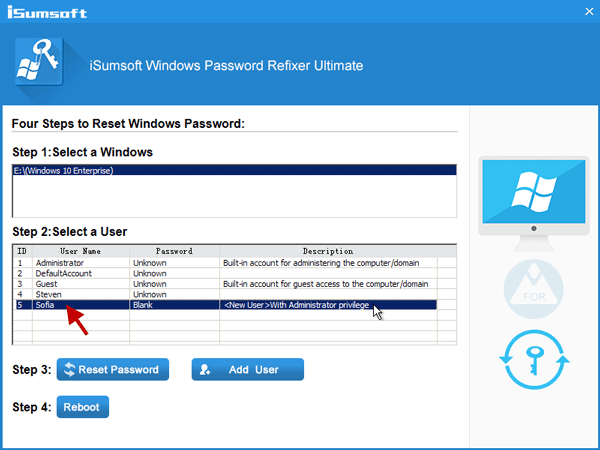 Windows10上意外删除的管理员帐户，如何恢复