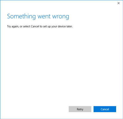 修复：Windows10无法登录Microsoft帐户