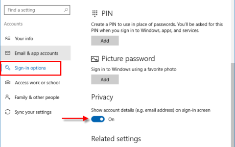 win11如何在登录屏幕上显示用户帐户详细信息