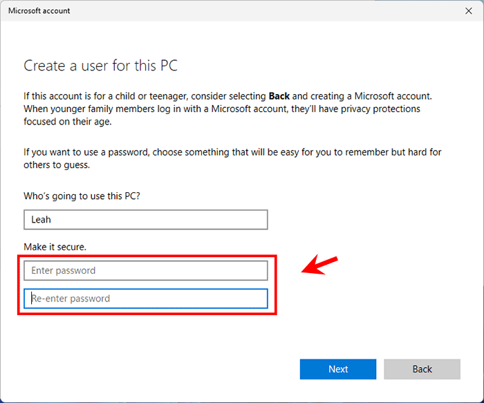 Windows10/11：添加本地用户时跳过安全问题