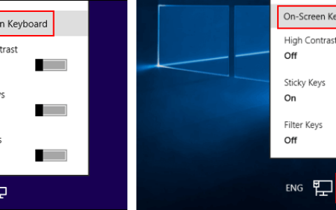 如何在没有鼠标或键盘的情况下登录Windows