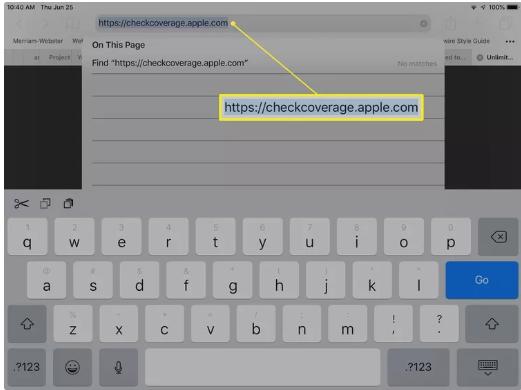 如何检查您的苹果iPad保修状态