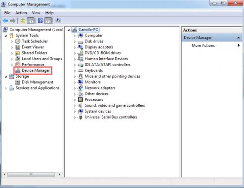 如何在WINDOWS7中手动更新驱动程序？