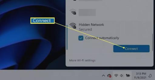 笔记本电脑如何连接隐藏的无线WiFi网络
