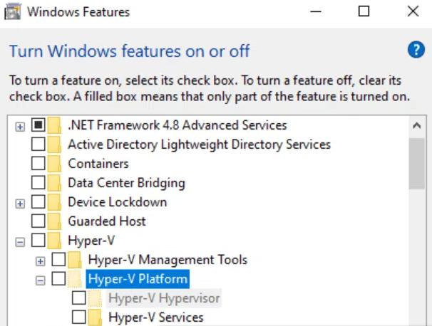 如何在Windows10中启用Hyper-V