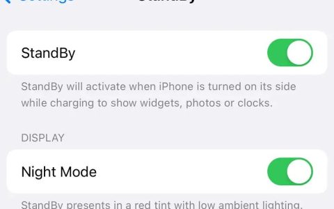 如何修复iPhone上的待机功能不工作的问题