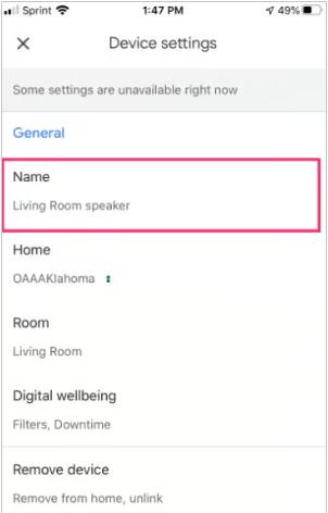 如何在Google Home中分离灯光
