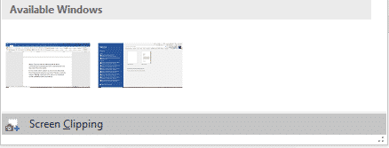 如何使用Microsoft Word内置的屏幕截图工具