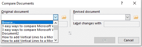 比较Microsoft Word文档的3种简单方法