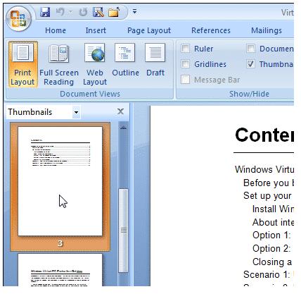 如何在Microsoft Word中使用文档结构图