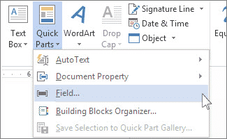 如何将字数统计插入Microsoft Word文档
