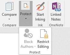 如何在Microsoft Word中锁定文档的部分内容