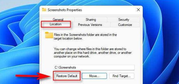 如何更改Win11/10上屏幕截图的保存位置
