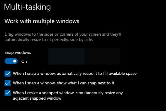 如何在Windows10上分屏，设置左右分屏方法