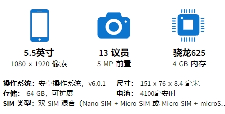 小米红米Note 4X参数配置及发布时间