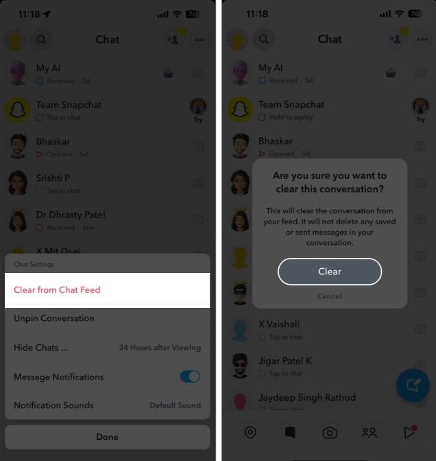如何通过3个简单步骤摆脱iPhone上Snapchat中的“我的AI”
