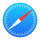 iOS 系统 Safari 图标。