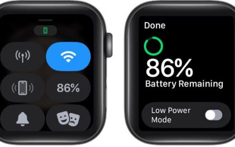 如何在watchOS10中检查Apple Watch电池续航时间