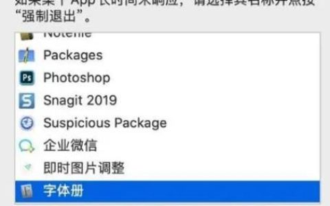 苹果MAC电脑如何强制关闭程序，6 种方法