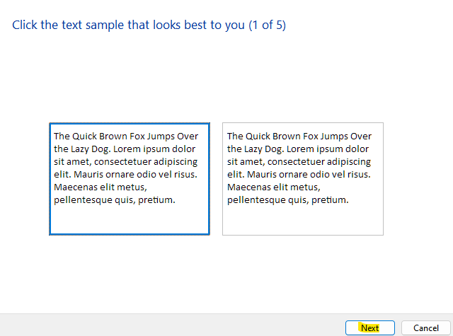 如何解决Windows11中的字体模糊问题