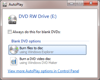 如何在Windows7/8/10中刻录光盘，一步一步教你