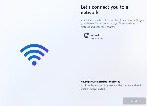 Win11系统安装绕过网络连接步骤教程