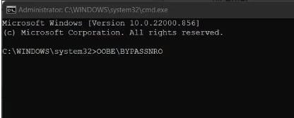 Win11系统安装绕过网络连接步骤教程
