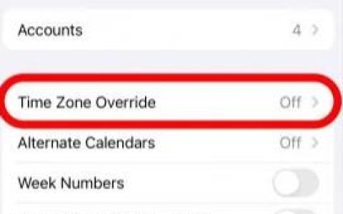 苹果手机日历怎么设定时区优先 (iOS17)