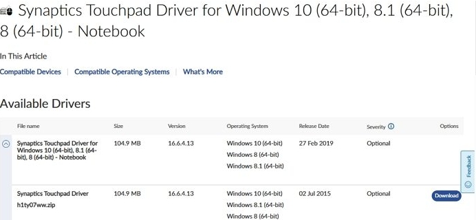 I2C HID设备驱动程序在Windows11/10中无法工作
