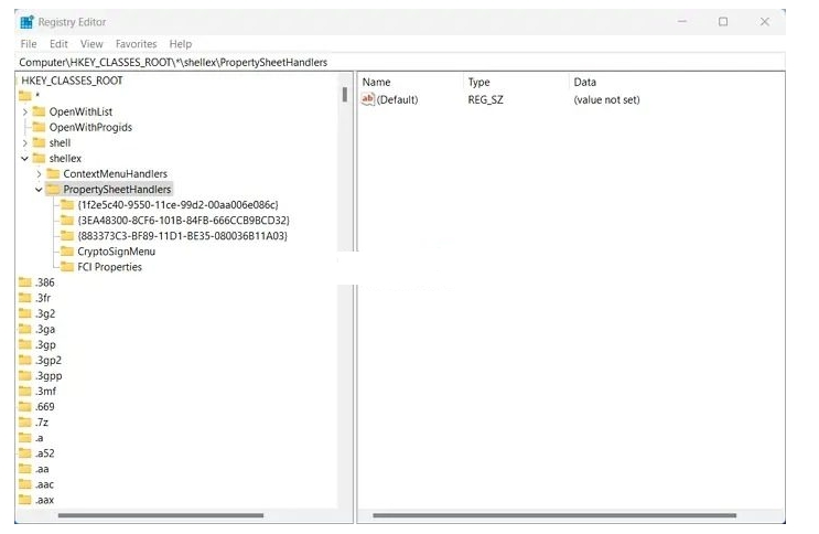 Windows11的“属性”窗口中缺少“详细信息”选项卡