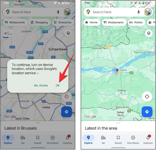 如何在Android或iOS上的Google地图应用中查看天气信息